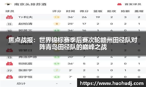 焦点战报：世界锦标赛季后赛次轮赣州田径队对阵青岛田径队的巅峰之战